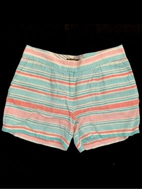 Tommy Bahama 100% Linen Striped Shorts